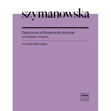 Maria Szymanowska Caprice sur la Romance de Joconde nuty na fortepian