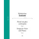 Władysław Żeleński Pieśni na głos i fortepian tom 1