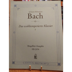 Bach J. S.  Das wohltemperierte Klavier cz 1 i 2
