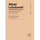 Witold Lutosławski Pięć melodii ludowych na orkiestrę smyczkową