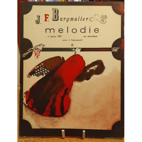 Johann  F. Burgmuller:  Melodie z opusu 100 na akordeon