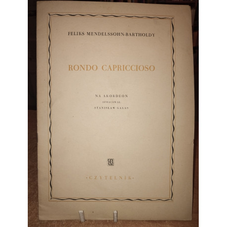 Reliks Mendelssohn-Bartholdy: Rondo Capriccioso na akordeon