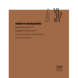 Henryk Wieniawski Legenda op. 17  w transkrypcji na wiolonczelę i fortepian