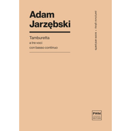Adam Jarzębski Tamburetta a tre voci con basso continuo