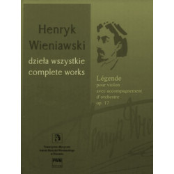 Henryk Wieniawski Legenda nuty na skrzypce i orkiestrę op. 17 (seria A tom 5a)