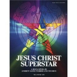 Andrew Lloyd Webber Jesus Christ Superstar - PVG na głos z fortepianem i chwytami gitarowymi