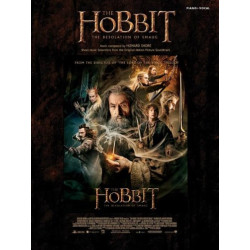 Howard Shore Hobbit:  The Hobbit: Desolation Of Smaug na głos i fortepian