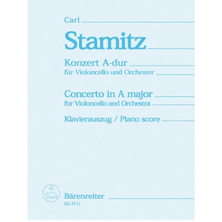 Carl (Phillip) Stamitz Violoncello Concerto for the King of Prussia no. 2 in A major
