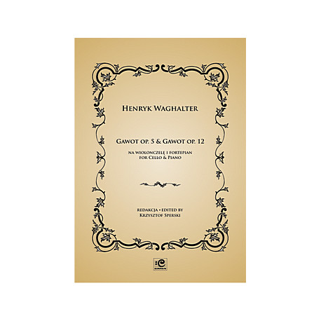 Gawot op.5 & gawot op.12. Henryk Waghalter